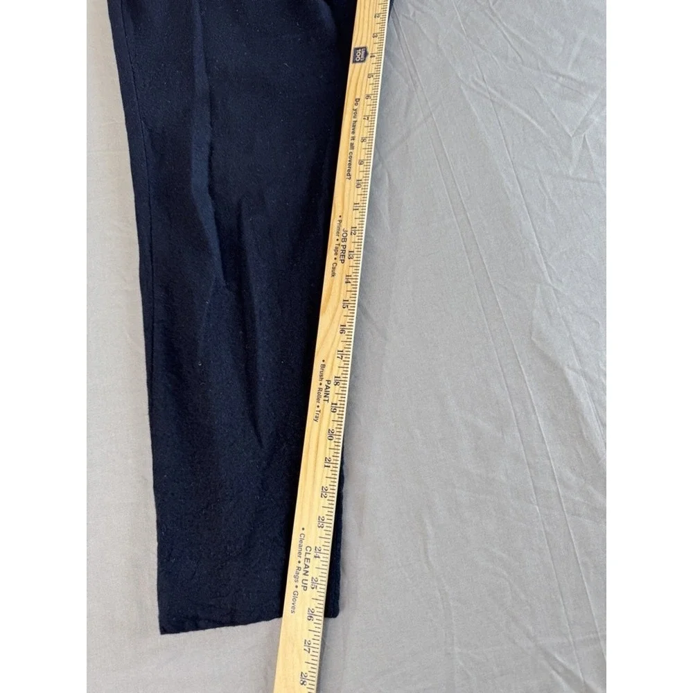 Hickey Freeman Pants Mens 36x26 Navy Blue 100% Wool American Woolen Co USA Dress
